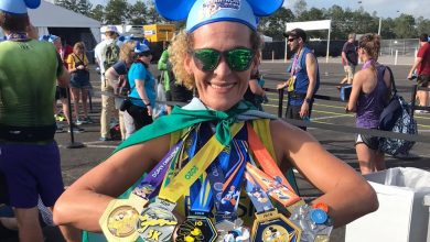 Photo of Suzy Ruas conquista seis medalhas na Maratona da Disney
