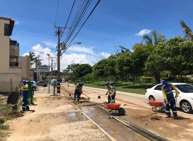 Photo of Ruas e avenidas recebem mutirão de limpeza após as chuvas