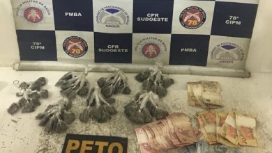 Photo of Adolescente é flagrado com drogas e dinheiro no bairro Campinhos