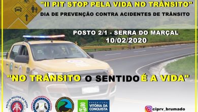 Photo of Polícia Rodoviária faz segunda blitz educativa na Serra do Marçal