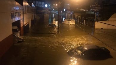 Photo of Forte chuva deixa várias ruas debaixo d’água em Vitória da Conquista; veja os vídeos