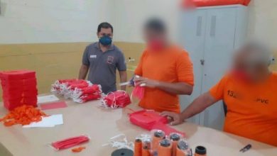 Photo of Detentos do Conjunto Penal de Conquista produzem máscaras de proteção contra o coronavírus