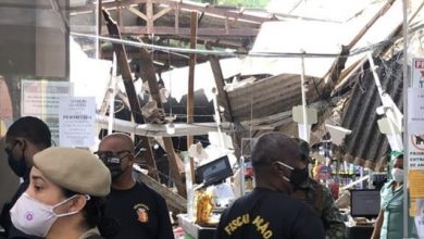 Photo of Parte de teto desaba em supermercado de Ilhéus e pessoas ficam feridas