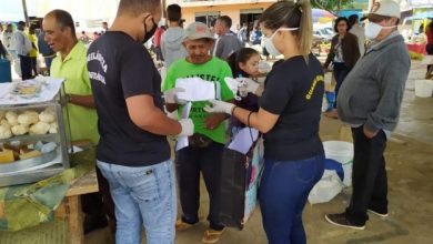 Photo of População de Encruzilhada recebe máscaras para o combate ao coronavírus
