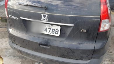 Photo of Motorista é detido na Bahia após adulterar placa de carro com fita adesiva