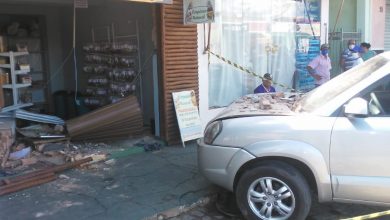 Photo of Motorista confunde pedal e carro invade loja em Cordeiros