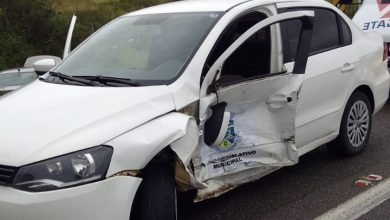 Photo of Carro da Câmara de Vereadores de Conquista se envolve em acidente na BR-116