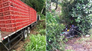 Photo of Acidente entre carro e caminhão deixa mortos e feridos no sul da Bahia