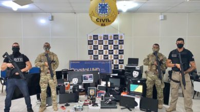 Photo of Seis pessoas são presas e vários produtos são apreendidos em mega operação da Polícia Civil em Conquista; confira os detalhes