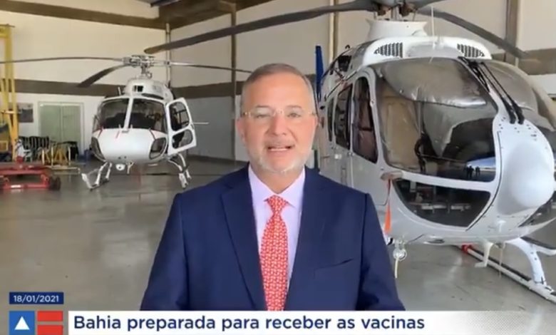 Photo of Vacinação contra a Covid começa nesta terça-feira na Bahia, diz secretário da saúde