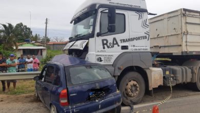 Photo of Conquista: Homem morre após acidente entre carro e carreta na BR-116