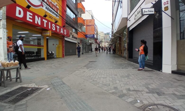 Photo of Lojas de Conquista já estão fechadas em cumprimento às medidas restritivas