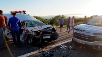 Photo of Região: Ambulância a caminho de Vitória da Conquista se envolve em acidente