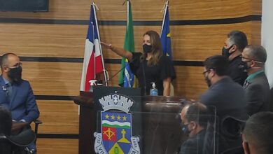 Photo of Conquista: Prefeita Sheila Lemos toma posse na Câmara de Vereadores