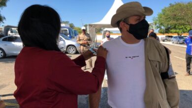 Photo of Policiais são vacinados contra a covid em Conquista