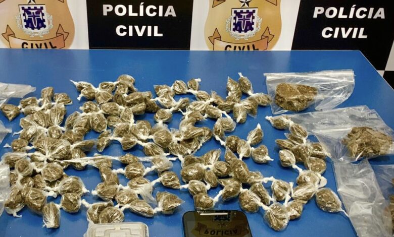 Photo of Conquista: Polícia Civil prende acusado de tráfico de drogas no bairro Patagônia