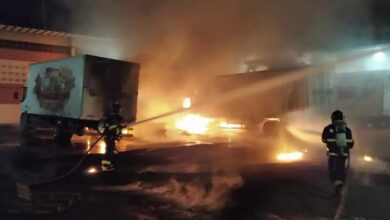 Photo of Vídeo: Incêndio atinge pátio da fábrica da Gameleira em Jequié