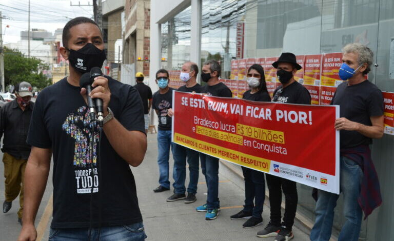 Photo of Mesmo sob protesto e ação judicial, Bradesco mantém o fechamento de agências em Conquista