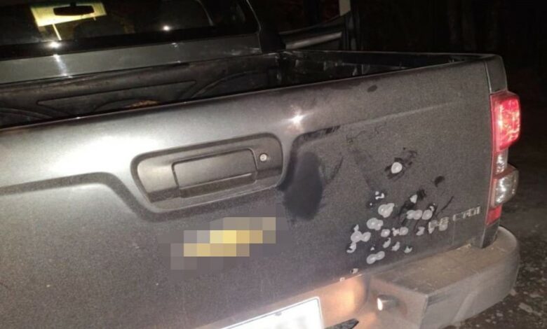 Photo of Carro com seguranças de empresa é atacado a tiros na região