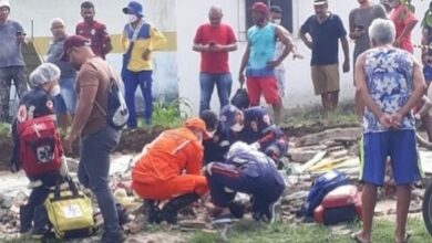 Photo of Menino morre e pai fica ferido após muro de escola desabar no sul da Bahia