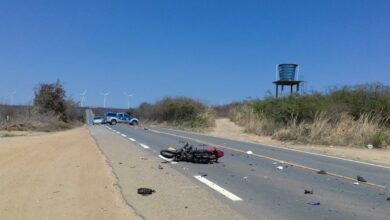 Photo of Região: Jovem de 23 anos morre após grave acidente entre moto e caçamba; vítima foi identificada