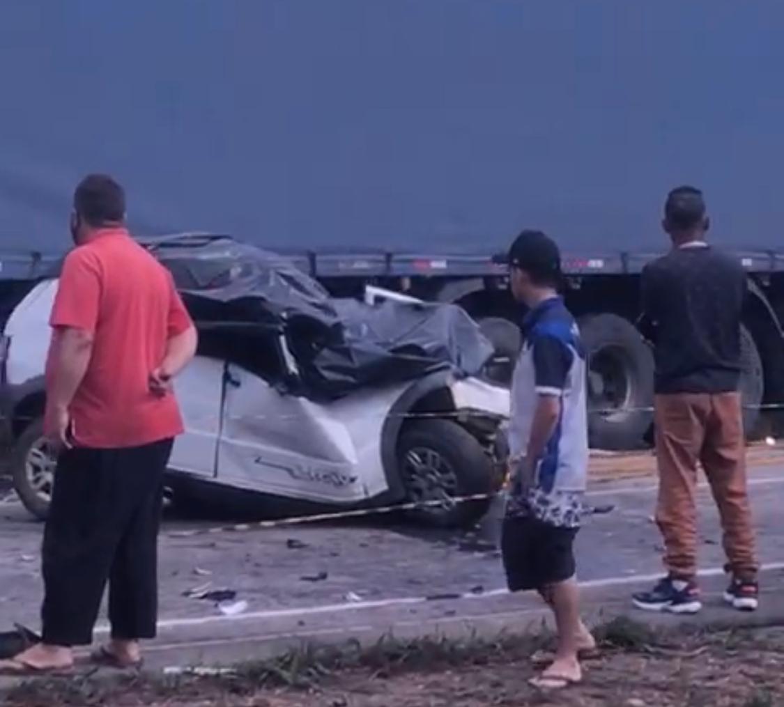 Photo of Vídeo mostra grave acidente que matou quatro pessoas na BR-116 em Conquista