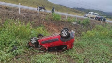 Photo of Região: Carro se envolve em grave acidente na BR-330