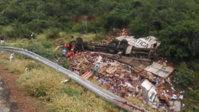 Photo of Vídeo: Caminhoneiro morre em grave acidente na região; vítima foi identificada
