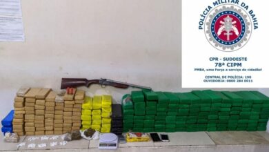 Photo of Conquista: Polícia militar apreende mais de 200 tabletes de drogas; um casal foi preso