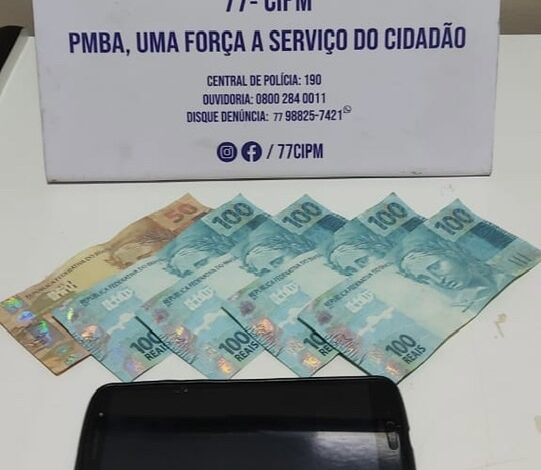 Photo of Homem é preso com dinheiro falso no Centro de Conquista