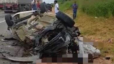 Photo of Novo vídeo mostra acidente que matou três pessoas da mesma família próximo a Conquista