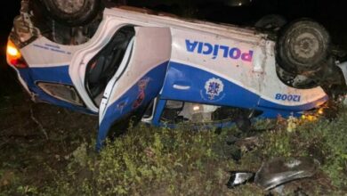 Photo of Delegado se envolve em acidente com viatura na BR-030