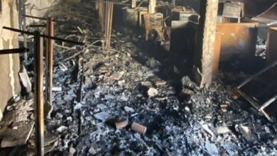 Photo of Novas fotos: Incêndio na loja Zema é debelado depois de 5 horas; loja ficou destruída