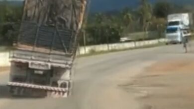 Photo of Vídeo mostra caminhão antes de grave acidente na Bahia; jovem de 26 anos morreu