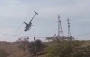 Photo of Vídeo mostra momento em que helicóptero cai com deputado e vice-prefeito
