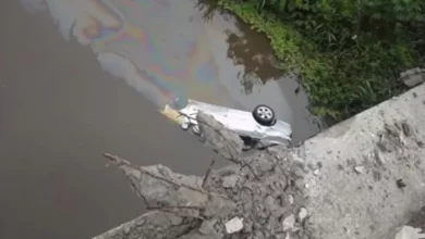 Photo of Carro cai de ponte e motorista morre afogado na BA-262