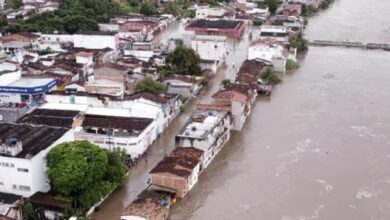 Photo of Fotos: Ipiaú sofre com alagamentos em 60% da cidade após grande volume do rio de Contas
