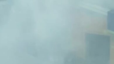 Photo of Vídeo: Incêndio atinge restaurante no Centro de Conquista; uma pessoa teve queimaduras