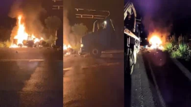 Photo of Batida entre caminhonete e caminhão mata motorista na região