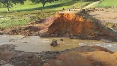 Photo of Estradas ficam interditadas na região após rompimento de barragens