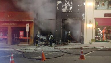 Photo of Depósito de loja pega fogo no Centro de Conquista; confira os detalhes