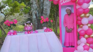 Photo of Região: Idosa celebra aniversário de 107 anos com roupa e decoração da Barbie