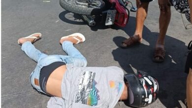 Photo of Região: Homem empina moto, sofre acidente e acaba no hospital