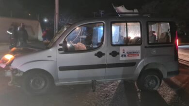 Photo of Região: Acidente com carro da Saúde que transportava pacientes
