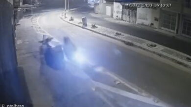 Photo of Vídeo mostra exato momento de acidente em curva da região