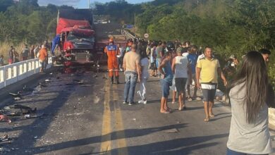 Photo of Região: Grave acidente deixa BR-116 totalmente interditada e congestionamento de 20km