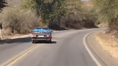 Photo of Perigo na estrada: Vídeo flagra motorista dirigindo em zigue-zague na região