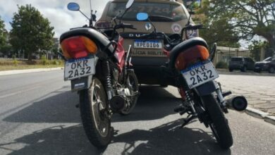 Photo of Conquista: 77ª CIPM apreende moto com placa clonada no bairro Candeias
