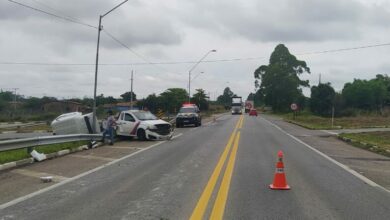 Photo of Conquista: Acidente com ambulância e caminhão na BR-116