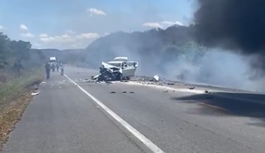 Photo of Vídeo: Grave acidente na BR-116 na região